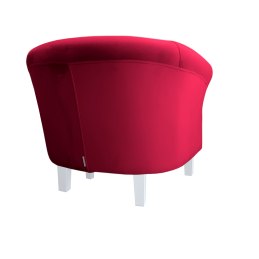 Fotel Milo tkanina welur - elegancki fotel tapicerowany