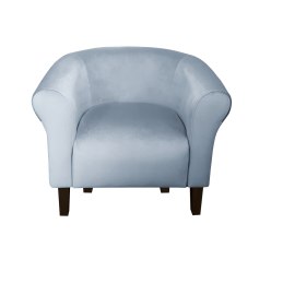 Fotel Milo tkanina welur - elegancki fotel tapicerowany