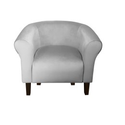 Fotel Milo tkanina welur - elegancki fotel tapicerowany