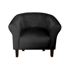 Fotel Milo tkanina welur - elegancki fotel tapicerowany