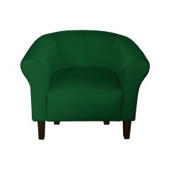 Fotel Milo tkanina welur - elegancki fotel tapicerowany