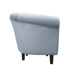 Fotel Milo tkanina welur - elegancki fotel tapicerowany