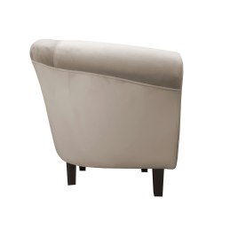 Fotel Milo tkanina welur - elegancki fotel tapicerowany