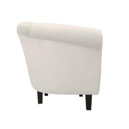 Fotel Milo tkanina welur - elegancki fotel tapicerowany