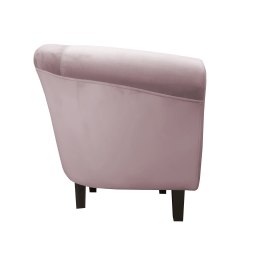 Fotel Milo tkanina welur - elegancki fotel tapicerowany