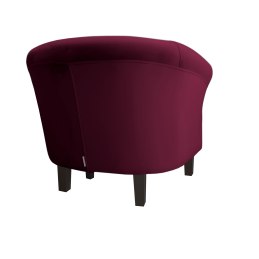 Fotel Milo tkanina welur - elegancki fotel tapicerowany