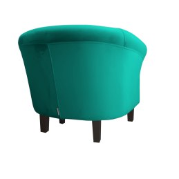 Fotel Milo tkanina welur - elegancki fotel tapicerowany