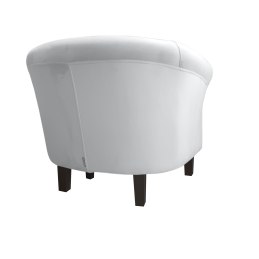 Fotel Milo tkanina welur - elegancki fotel tapicerowany
