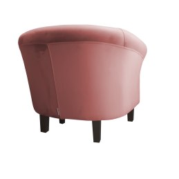 Fotel Milo tkanina welur - elegancki fotel tapicerowany