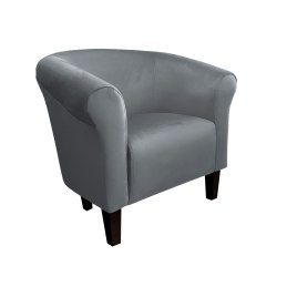Fotel Milo tkanina welur - elegancki fotel tapicerowany