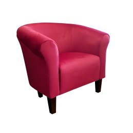 Fotel Milo tkanina welur - elegancki fotel tapicerowany