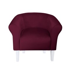 Fotel Milo tkanina welur - elegancki fotel tapicerowany