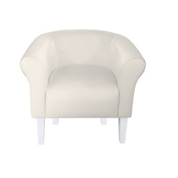 Fotel Milo tkanina welur - elegancki fotel tapicerowany