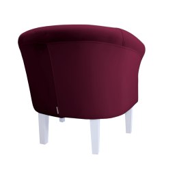 Fotel Milo tkanina welur - elegancki fotel tapicerowany