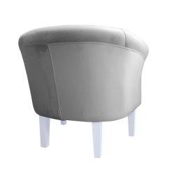 Fotel Milo tkanina welur - elegancki fotel tapicerowany