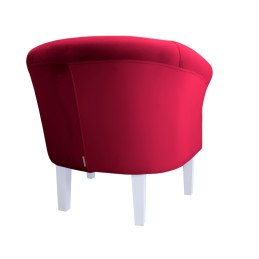 Fotel Milo tkanina welur - elegancki fotel tapicerowany