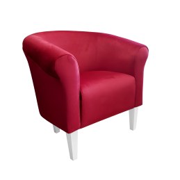 Fotel Milo tkanina welur - elegancki fotel tapicerowany