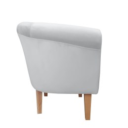 Fotel Milo tkanina welur - elegancki fotel tapicerowany