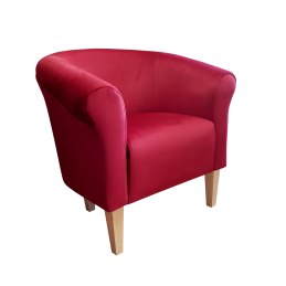 Fotel Milo tkanina welur - elegancki fotel tapicerowany