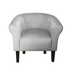 Fotel Milo tkanina welur - elegancki fotel tapicerowany