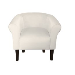 Fotel Milo tkanina welur - elegancki fotel tapicerowany