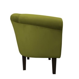 Fotel Milo tkanina welur - elegancki fotel tapicerowany
