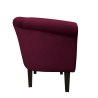 Fotel Milo tkanina welur - elegancki fotel tapicerowany