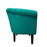 Fotel Milo tkanina welur - elegancki fotel tapicerowany
