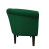 Fotel Milo tkanina welur - elegancki fotel tapicerowany