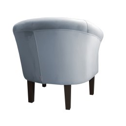 Fotel Milo tkanina welur - elegancki fotel tapicerowany