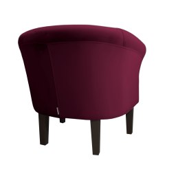 Fotel Milo tkanina welur - elegancki fotel tapicerowany
