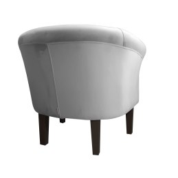 Fotel Milo tkanina welur - elegancki fotel tapicerowany