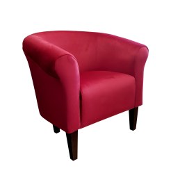 Fotel Milo tkanina welur - elegancki fotel tapicerowany
