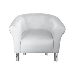Fotel Milo tkanina welur - elegancki fotel tapicerowany