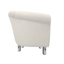 Fotel Milo tkanina welur - elegancki fotel tapicerowany