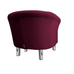 Fotel Milo tkanina welur - elegancki fotel tapicerowany