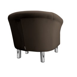 Fotel Milo tkanina welur - elegancki fotel tapicerowany