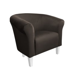 Fotel Milo tkanina welur - elegancki fotel tapicerowany