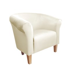 Fotel Milo tkanina welur - elegancki fotel tapicerowany