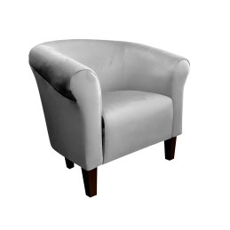 Fotel Milo tkanina welur - elegancki fotel tapicerowany