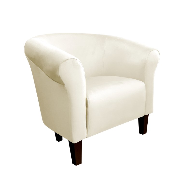 Fotel Milo tkanina welur - elegancki fotel tapicerowany