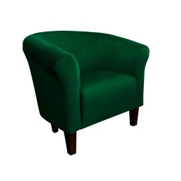 Fotel Milo tkanina welur - elegancki fotel tapicerowany