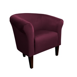 Fotel Milo tkanina welur - elegancki fotel tapicerowany