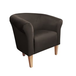 Fotel Milo tkanina welur - elegancki fotel tapicerowany