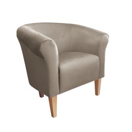Fotel Milo tkanina welur - elegancki fotel tapicerowany