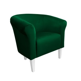 Fotel Milo tkanina welur - elegancki fotel tapicerowany