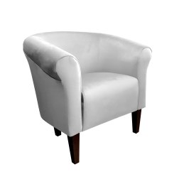 Fotel Milo tkanina welur - elegancki fotel tapicerowany