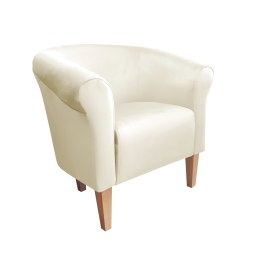 Fotel Milo tkanina welur - elegancki fotel tapicerowany