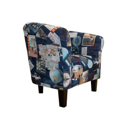 Fotel Milo tkanina Mikrofaza – elegancja