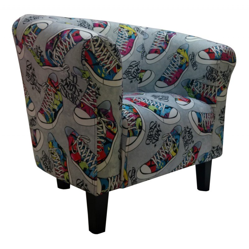 Fotel Milo tkanina Mikrofaza – elegancja